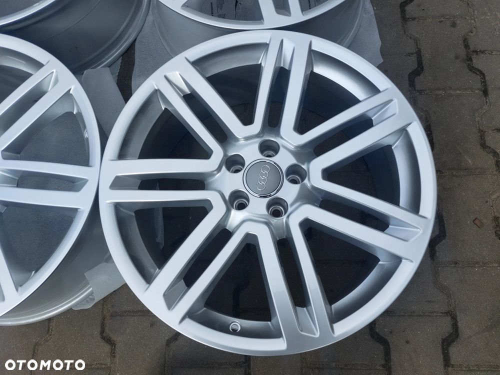 AUDI S6 RS6 Q7 Q8 FELGI ALUMINIOWE R20 8J ET25 5X112 OE AUDI 4G0601025AS NOWE! - 3
