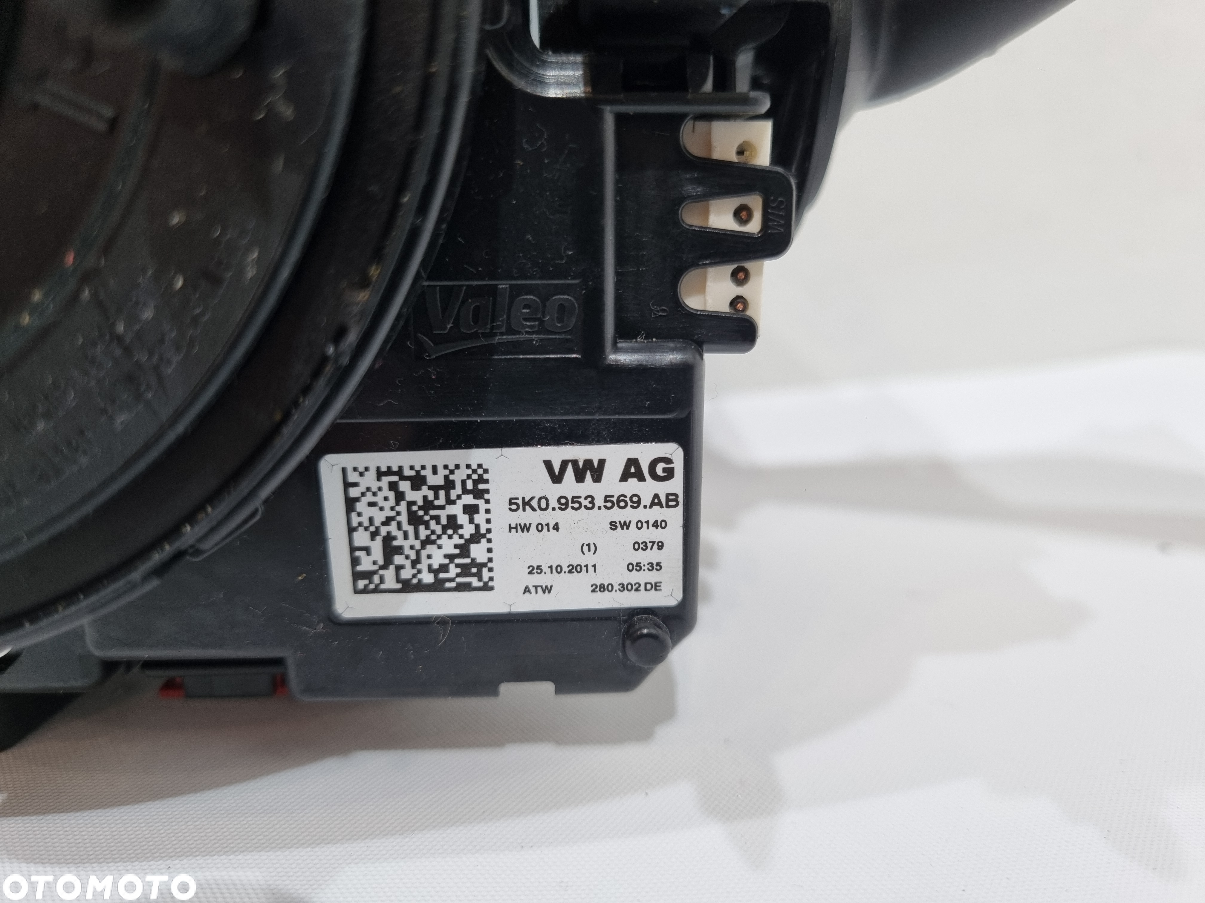 VW PASSAT B7 TAŚMA ZWIJAK PRZEŁĄCZNIK ZESPOLONY MANETKI 5K0953569AB 3C9953502B - 5