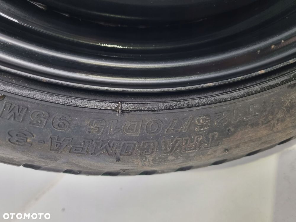 KOŁO DOJAZDOWE Toyota Yaris II dojazdówka 125/70 D15 R15 4x100 2150669 - 6