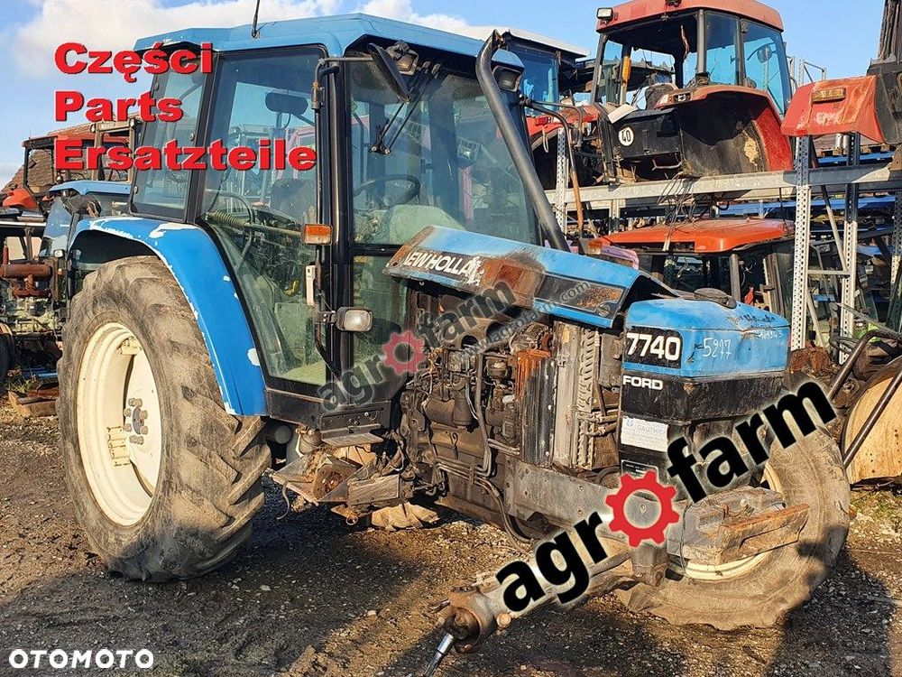 Ford 8240 części, skrzynia biegów, silnik, most - 1