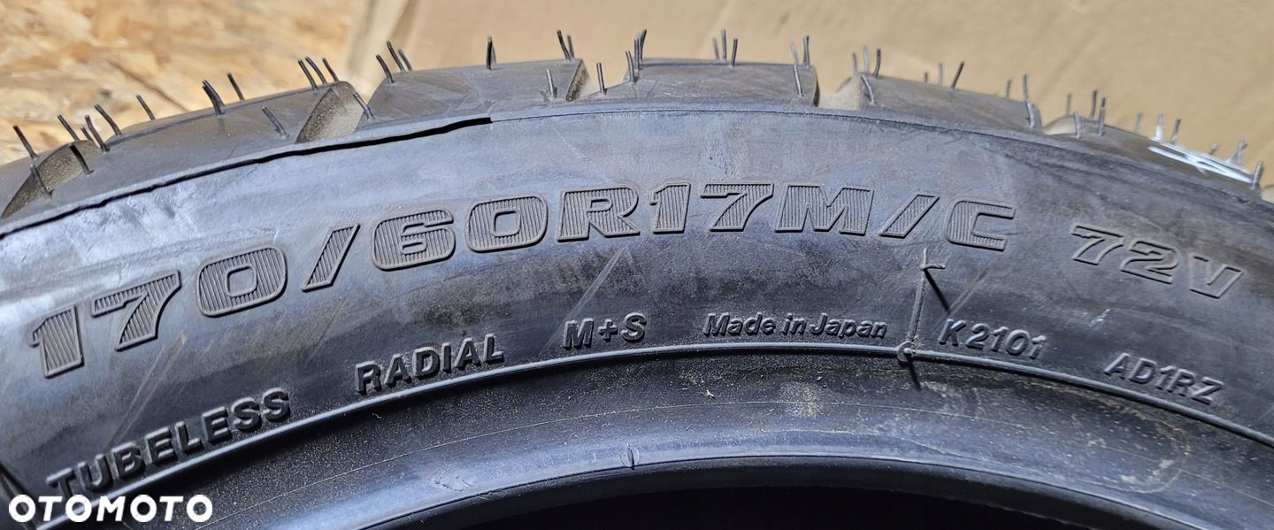1x Bridgestone Battlax Adventure Trait AT41R 170/60R17 72V L788A - 6