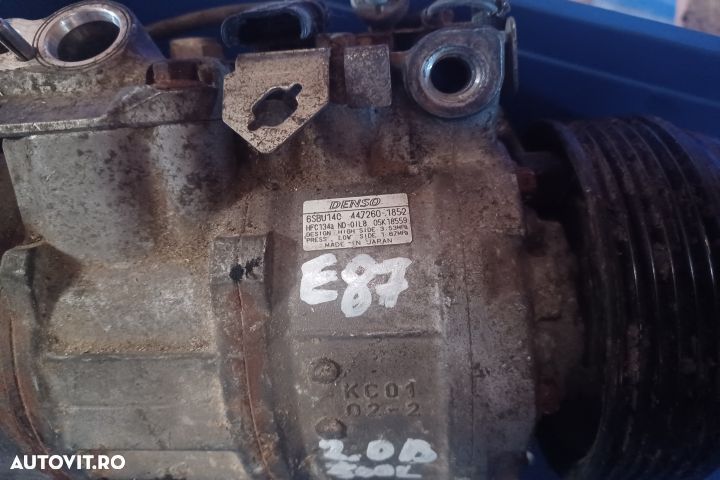 Compresor AC 6SBU14C 4472601852 6452 6987862 03 BMW Seria 1 E87 [2004 - 14