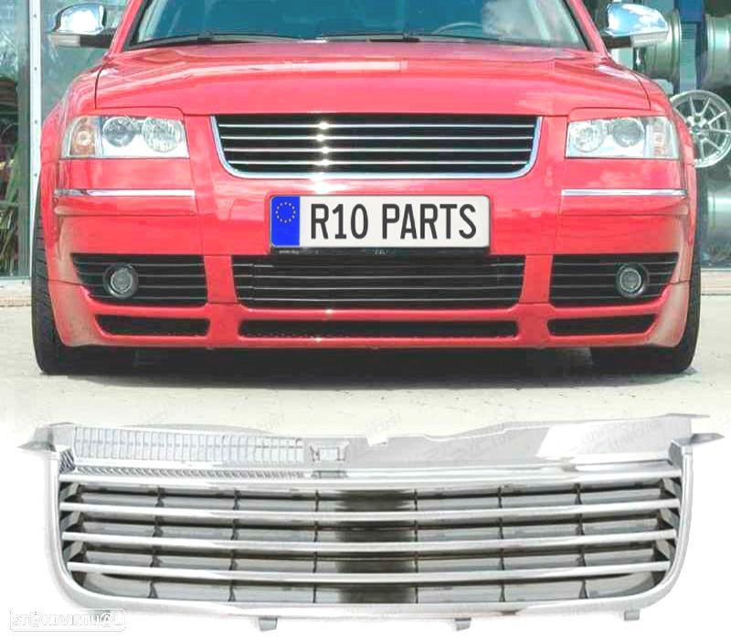 GRELHA FRONTAL CROMADA VOLKSWAGEN VW PASSAT 3BG 00-05 - 1