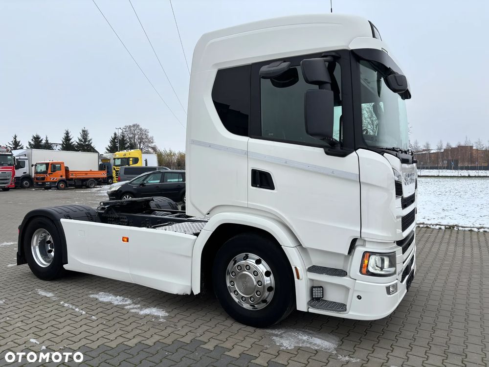 Scania G410 4x2 2020 rok pełny ADR z serwisu ASO Scania , przystawka do hydrauliki wywrotu , bardzo lekka 6800 kg , do wywrotki , cysterna paliw - 6