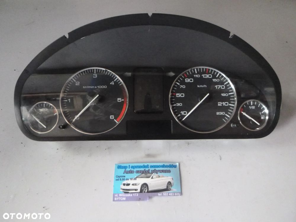 Peugeot 407 1,6 HDI licznik 9658137280 - 1