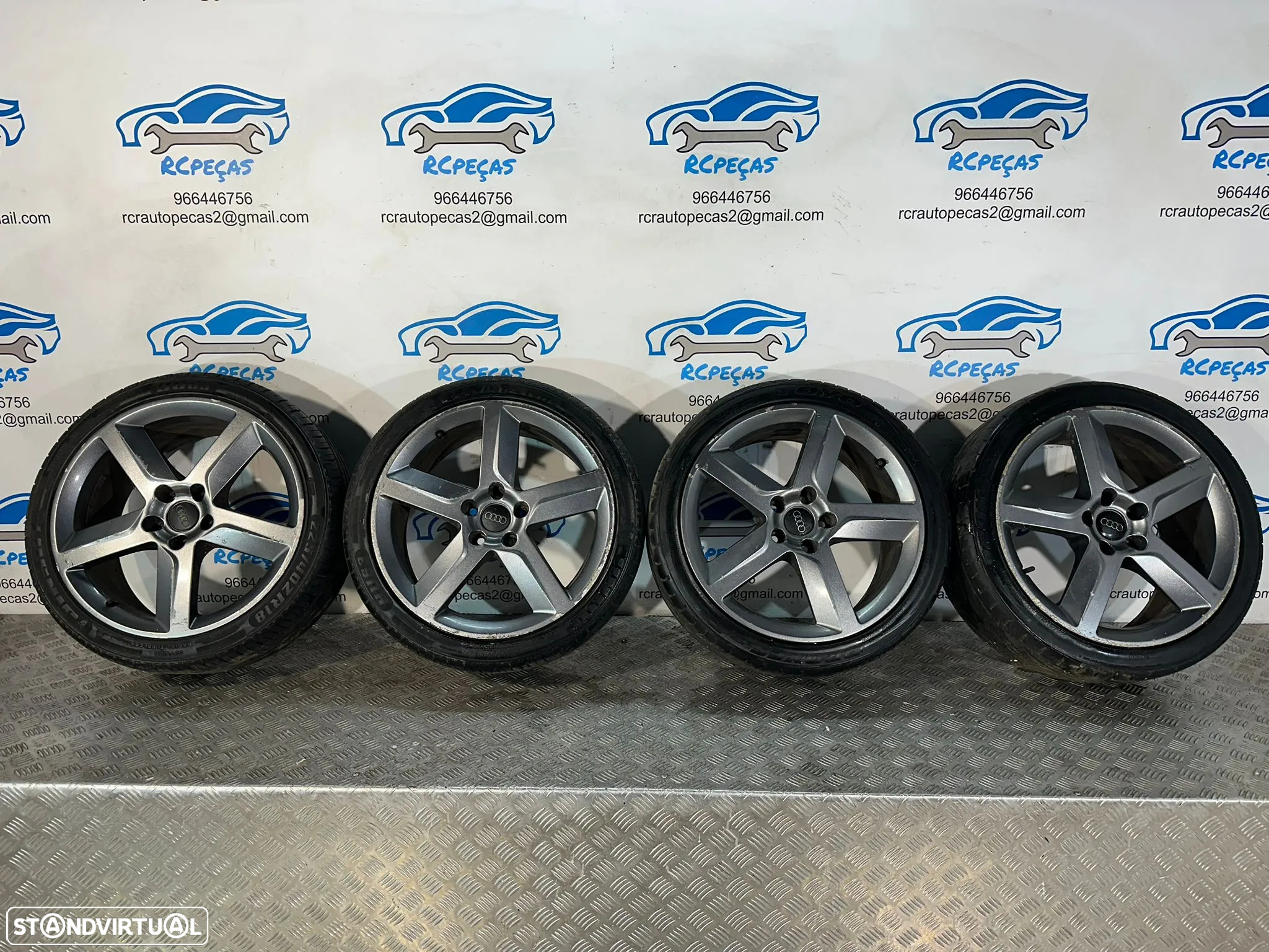 .Conjunto Jantes 18 Originais Seat Exeo ST 8J ET42 5x112 3R0601025B - 2