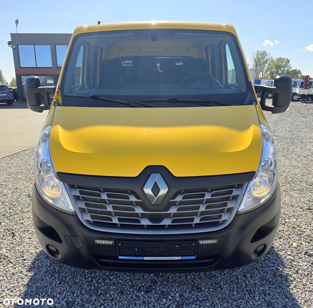 Renault MASTER 2,3 DCI 145 KONNA DOKA BRYGADÓWKA 7 OSOBOWA 3,3M SKRZYNIA KLIMA WEBASTO 162T/KM PRZEBIEGU GWARANCJA BLIŻNIAKI DO 3,5T - 8
