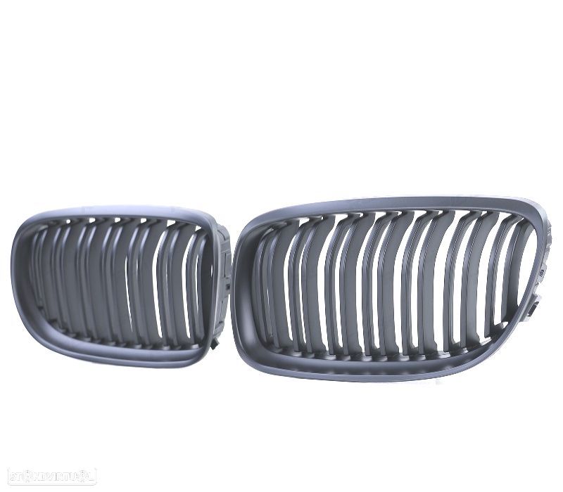 GRELHAS BMW E90 E91 08-12 LOOK M PRETO MATE - 4