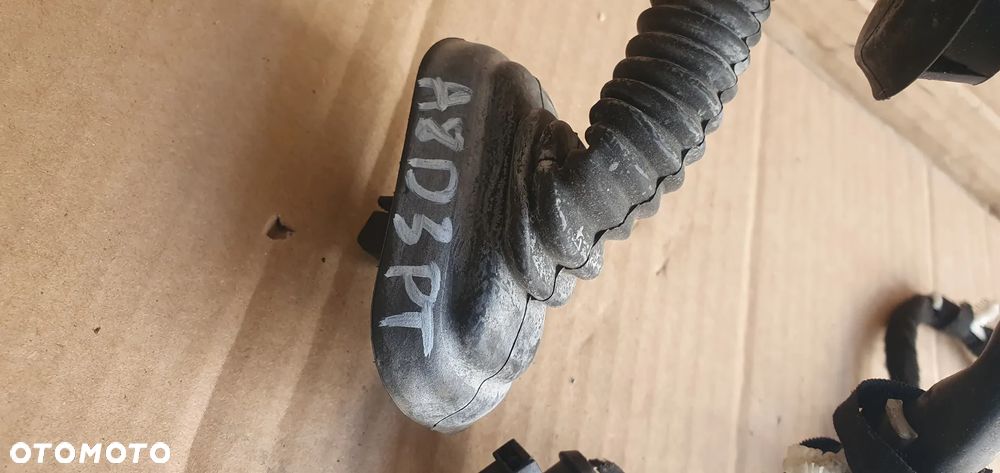 Wiązka instalacja drzwi prawy tył kessy Audi A8 D3 4E0971687DB - 9