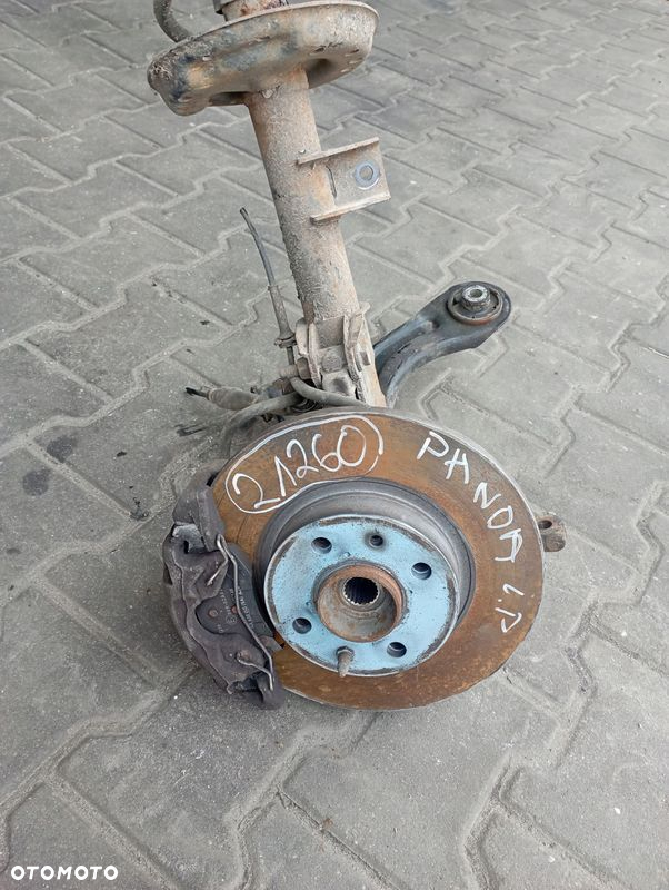 FIAT PANDA III 3 1.2 8V ZWROTNICA LEWA PRZÓD PRZEDNIA WAHACZ - 2