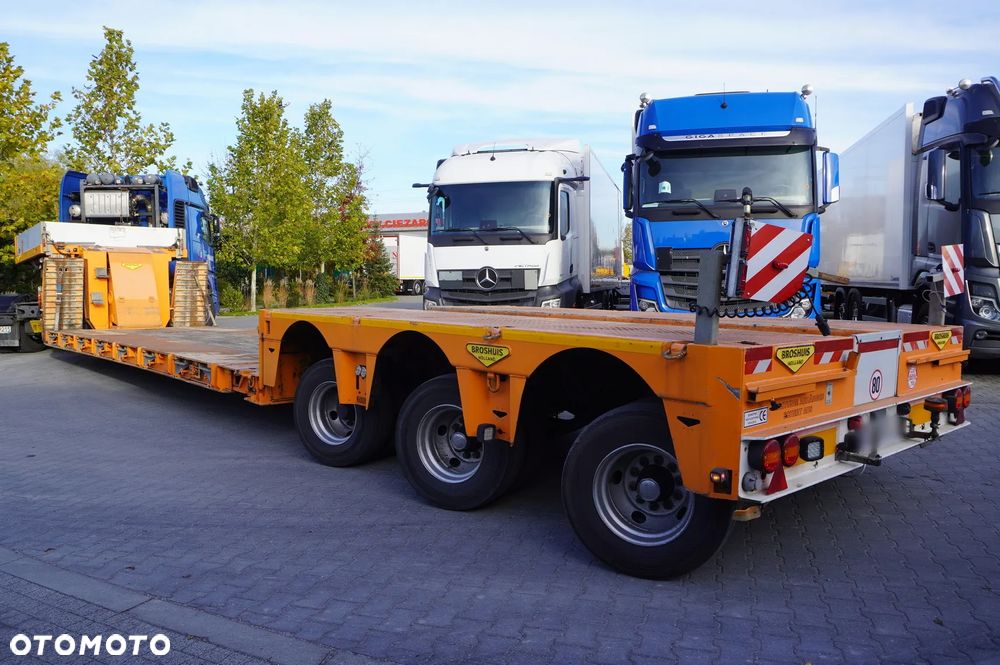 Broshuis 3ABD-48 61.0t / 40 ton ładowności / 3 osie skrętne / zawieszenie hydrauliczne - 5