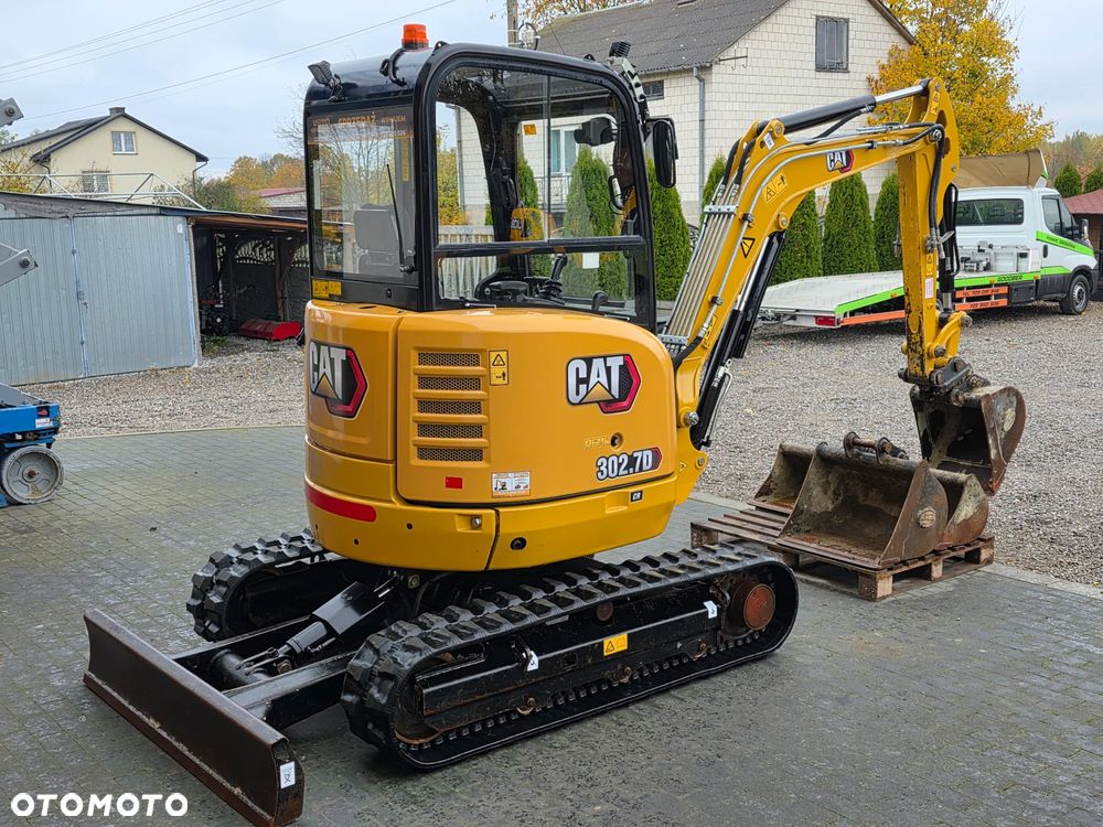 Caterpillar Caterpillar CAT 302.7 D CR mini koparka szybkozłącze 3 łyżki piękna serwisowana 1 wł JCB - 2