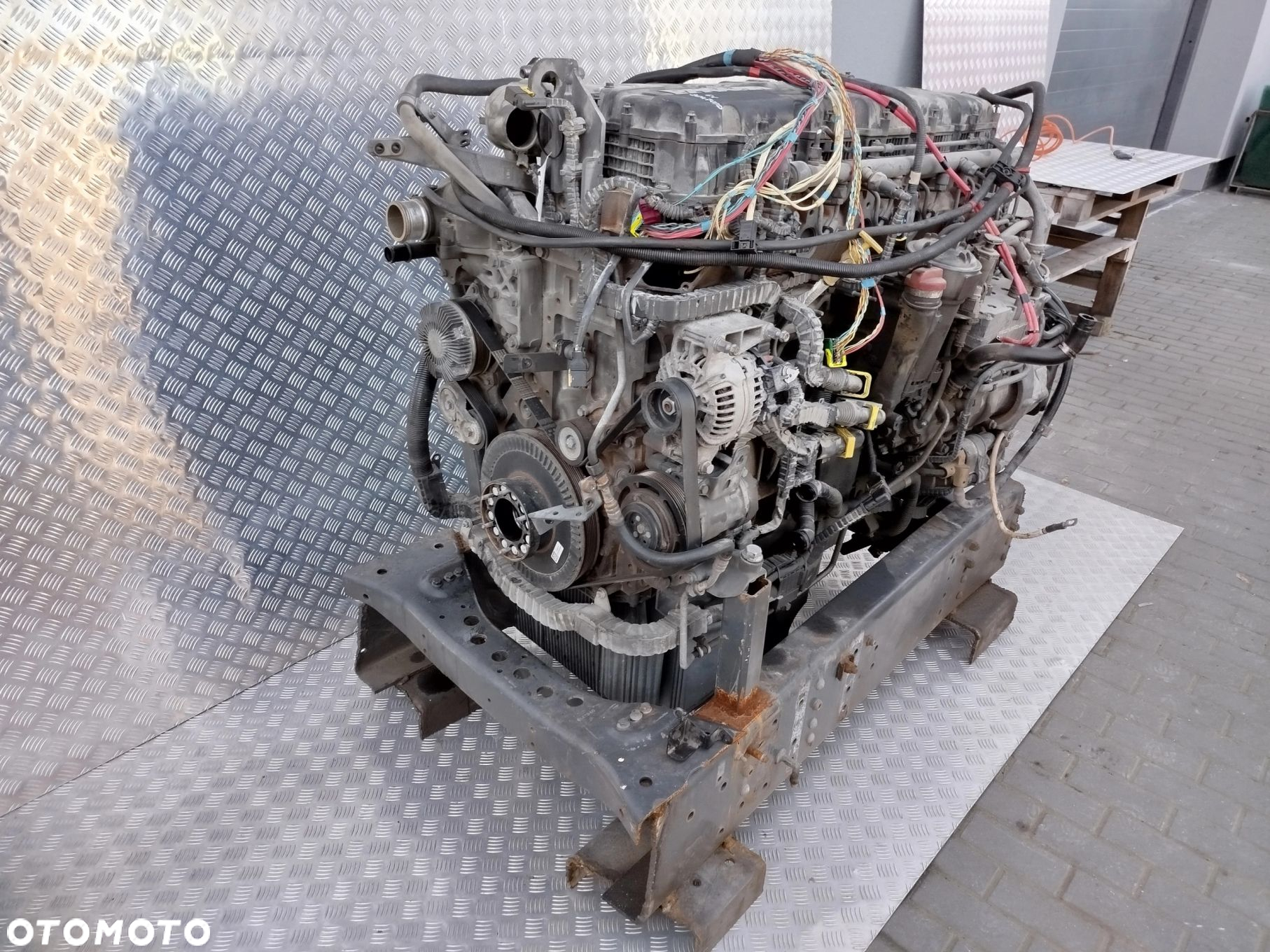 SŁUPEK SILNIKA SHORTBLOCK SILNIK DAF XF 106 480 KM LIFT - 4