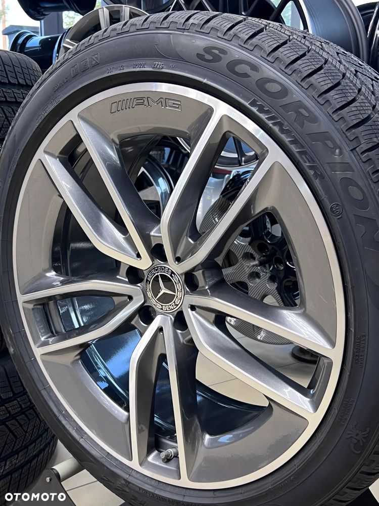 Oryginalne koła zimowe Mercedes GLE GLS 22'' AMG! Pirelli Scorpion Winter - 3