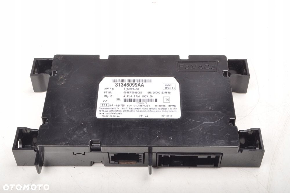 VOLVO C30 S40 II V50 MODUŁ STEROWNIK BLUETOOTH LIFT 31346099AA