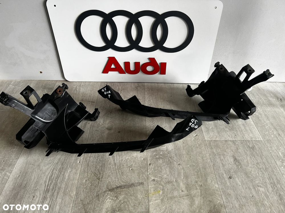 ŚLIZG MOCOWANIE LAMPY PRAWY LEWY PRZÓD PRZEDNI AUDI Q5 80A 80A805608 80A805607 ORYGINAŁ - 1