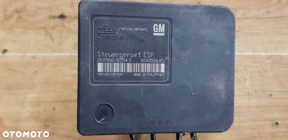 OPEL ASTRA H ZAFIRA B POMPA ABS  13246595BL 10,0960-0554,3 - 3