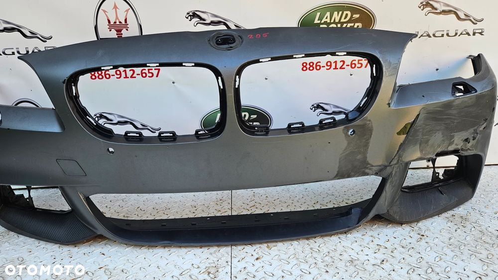 BMW 5 F10 F11 Zderzak przód Zderzak przedni 4x PDC Czujniki parkowania Spryskiwacze Xenon 7905289 M-pakiet M PAKIET - 13