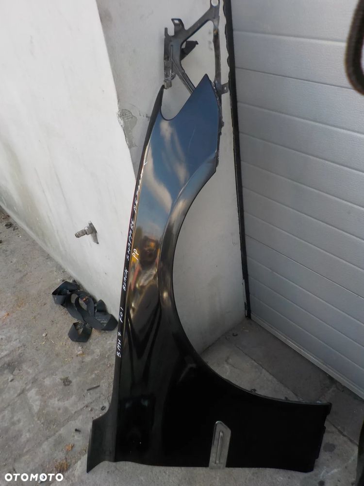 BMW SERIA 7 F01 740D 3.0 D M-PAKIET  PRZÓD MASKA ZDERZAK BŁOTNIKI PAS PRZEDNI Z CHŁODNICAMI LAMPY XENON UK PO POPRAWKACH LAKIERNICZYCH - 5