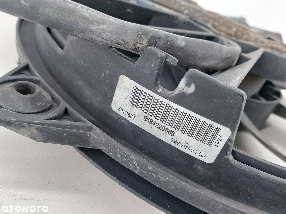WENTYLATOR CHŁODNICY PEUGEOT 407 9684229880 1.6 HDI - 4