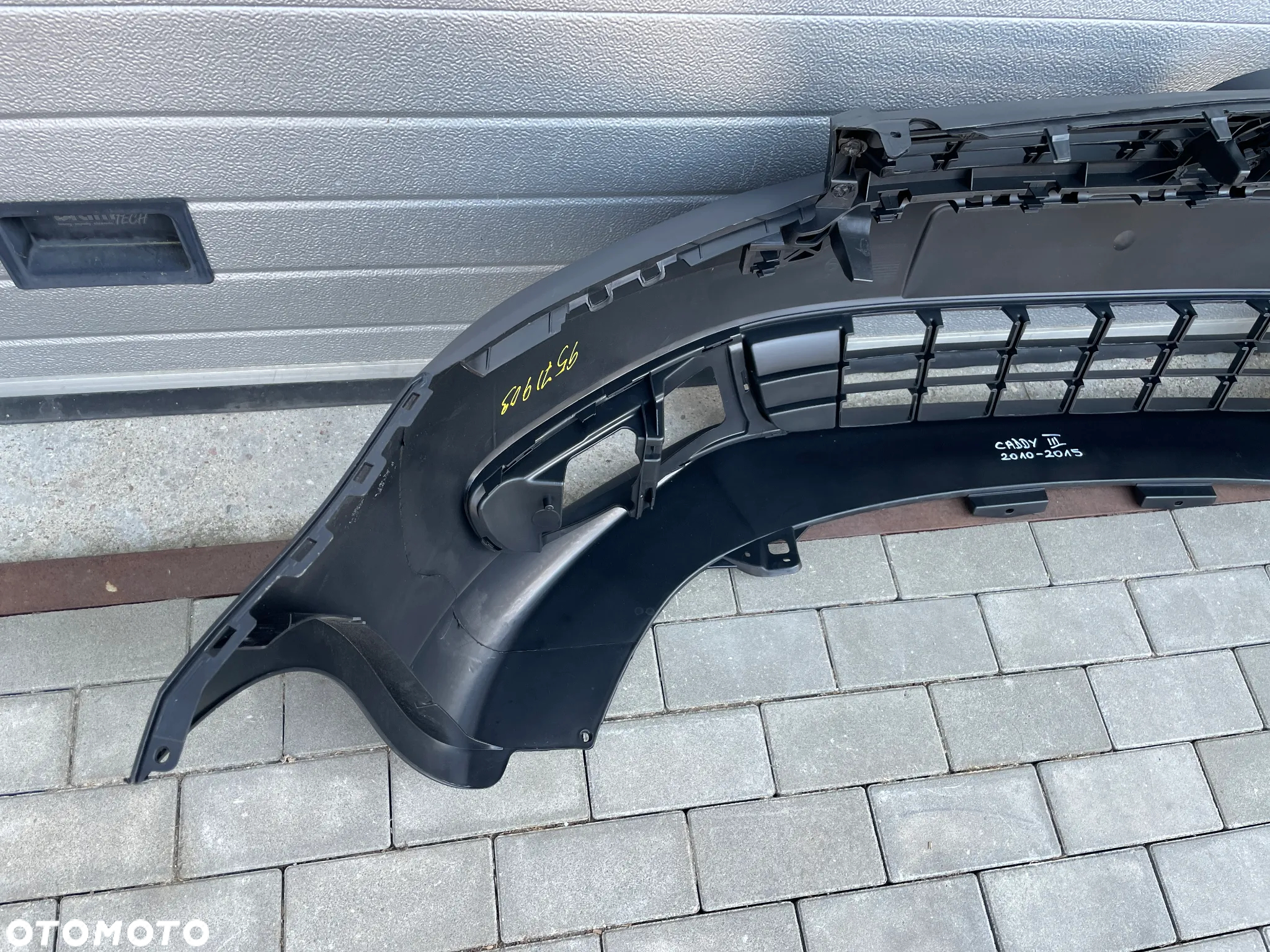 ZDERZAK PRZEDNI VW CADDY III  2010-2015 - NOWY CZARNY - 6
