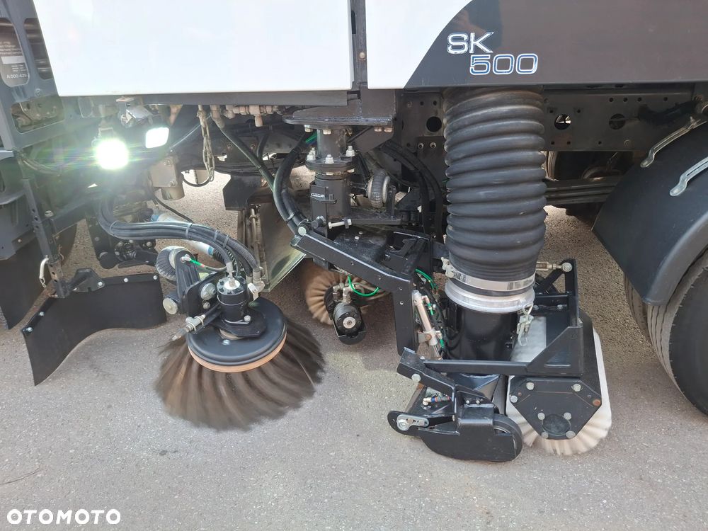 Mercedes-Benz Atego 1021 Zamiatarka Schmidt SK500 Napęd Hydrostatyczny Listwa Wysokiego Ciśnienia Karcher Szczotki Lewa Oraz Prawa Strona 3600 Mth Zamiatarka Uliczna - 31