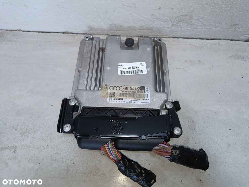 Sterownik silnika 2.0 TDI Audi A4 B8 A5 ECU 03L906022NN - 1