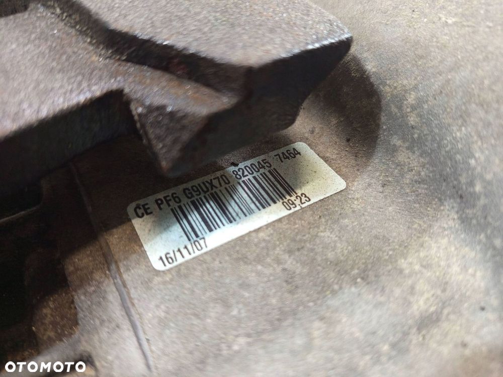 SKRZYNIA BIEGÓW MANUALNA PF6 G9U X70 MASTER II 2.5 DCI MOVANO 820045 7464 - 7