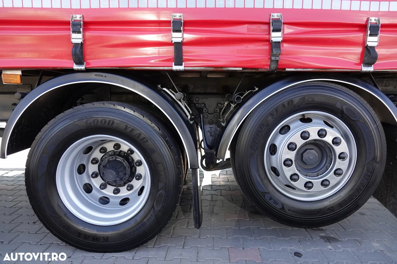 Scania G 320 / 6x2 / Curtainsider - 9 M / + LIFTARE / AXIE DE RIFATARE - 24