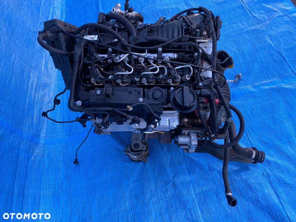 SILNIK KOMPLETNY BMW F10 F11 F20 F25 F30 F31 2.0D N47 N47D20C BMW 316D 116KM ORYGINAŁ SILNIK KOMPLETNY PRZEBIEG 156TYŚ GWARANCJA FILMIK - 4