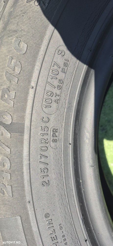 Anvelope 2x215 70 15c Michelin dot 19 mm 4.7 - 6