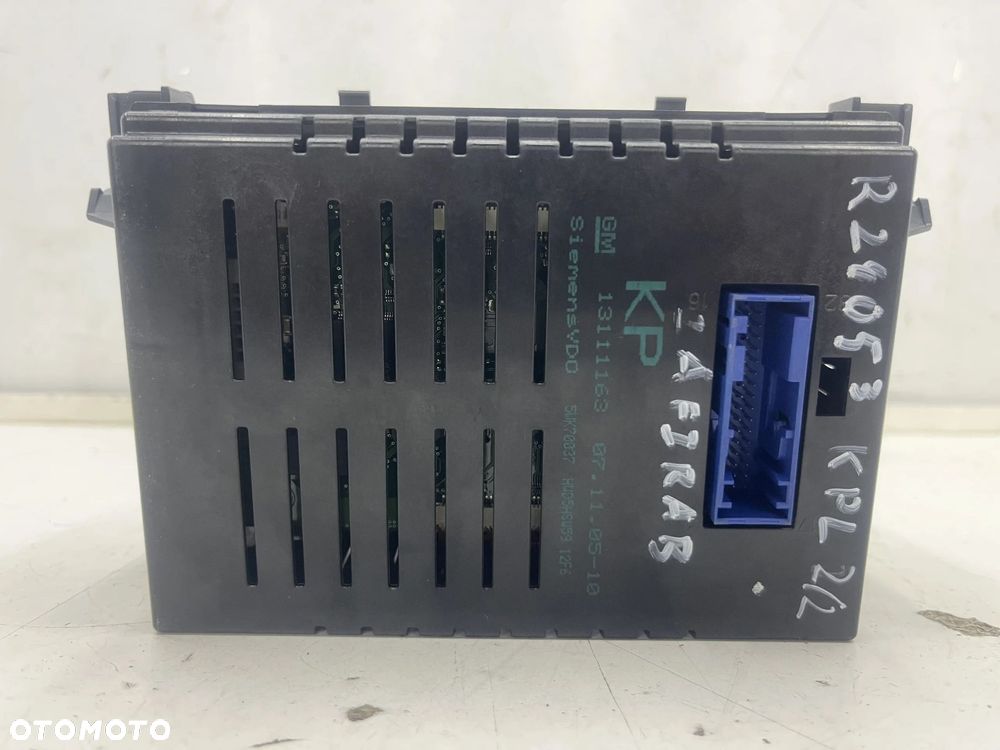 Radio Opel Zafira B 05-14r. z kodem do radia tuner fabryczny czytnik płyt panel - 4