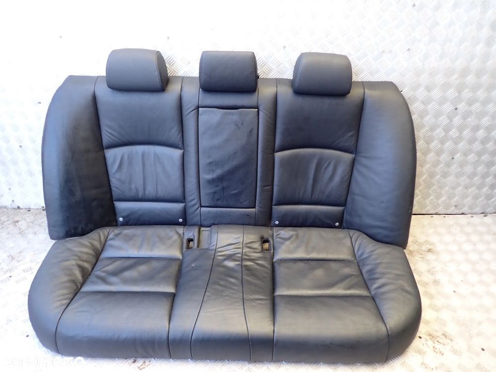 BMW F10  FOTEL PRZEDNI PRAWY / LEWY ORAZ KANAPA TYLNIA SKÓRA KOMPLET - 15