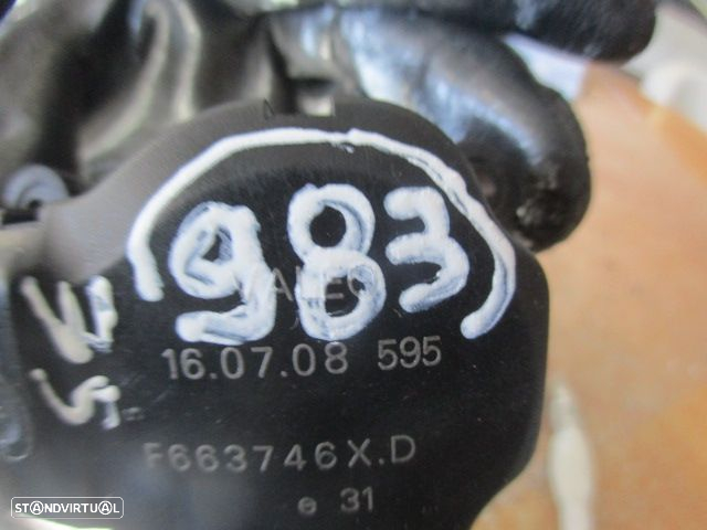Motor Da Comporta De Sofagem F663746XD PEUGEOT 308 2008 1.6HDI 16V 110CV 5P CINZA  ESCURO - 5