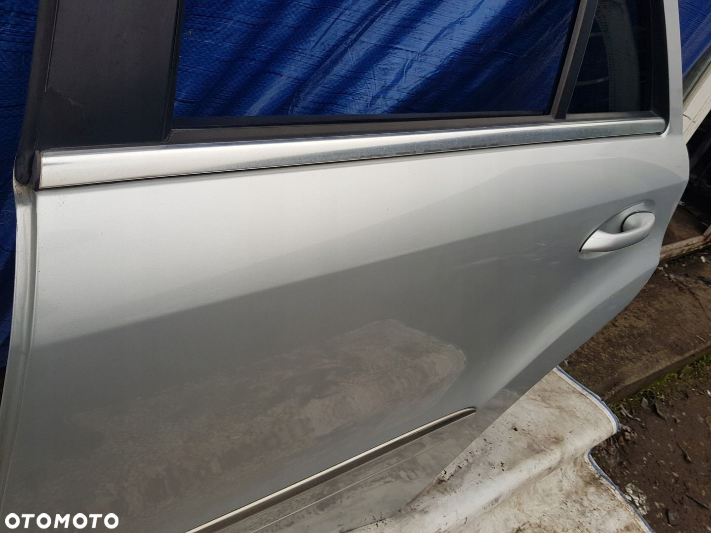 Mercedes ML W163 DRZWI LEWE TYŁ TYLNE KOMPLETNE - 3