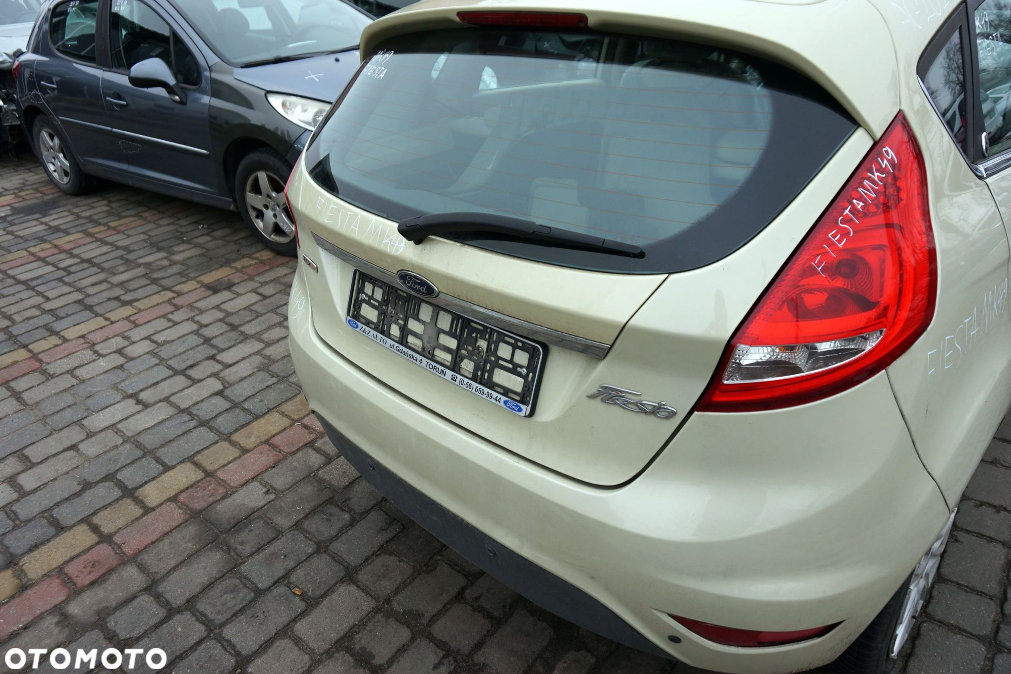 KLAPA BAGAŻNIKA TYLNA FIESTA VI MK6 VII MK7 5D HB 49  SPA FORD 2008-2017 - 3