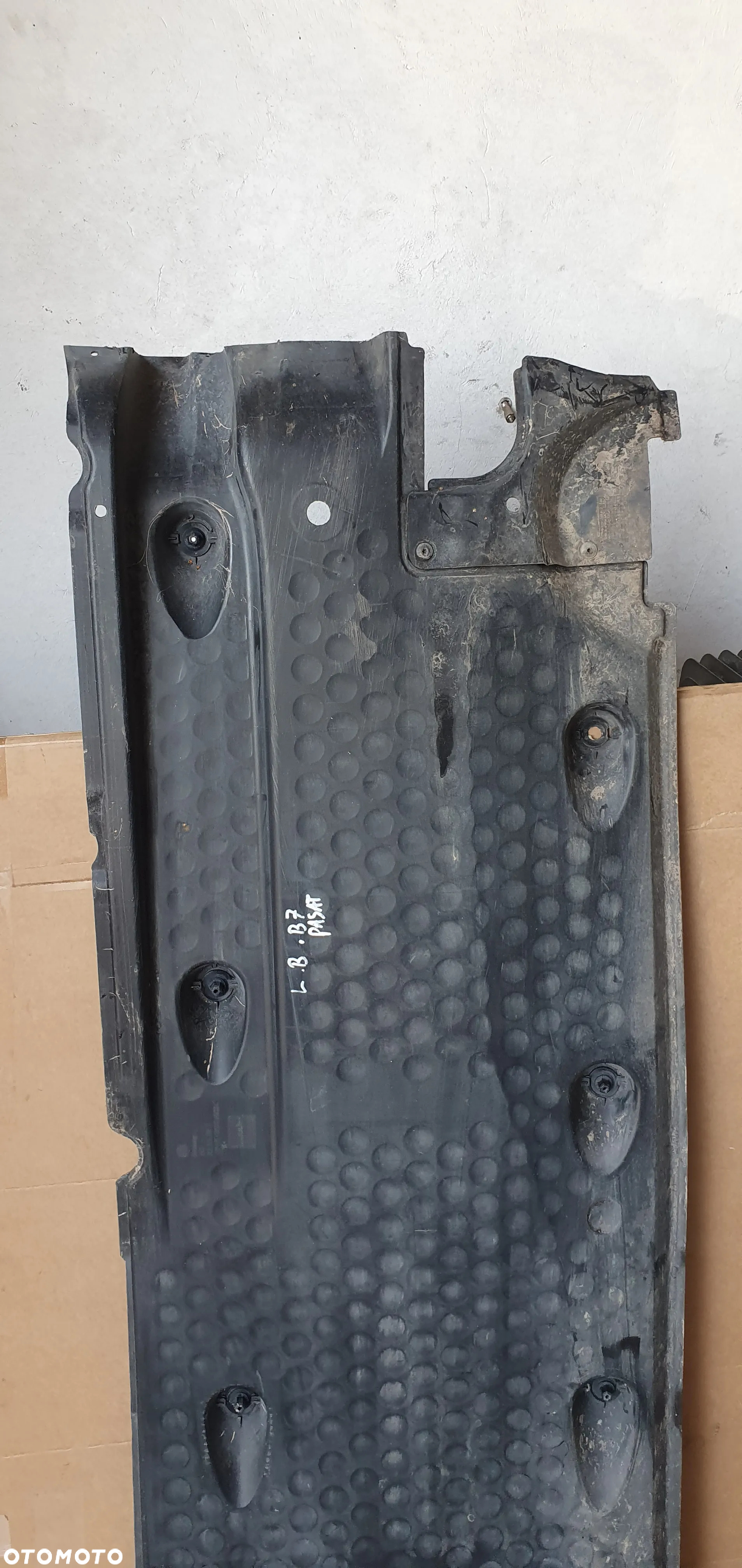 Osłona podwozia płyta lewa VW Passat B7 3C0825201F - 4