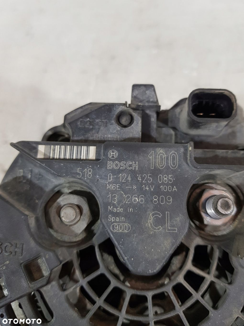 ALTERNATOR 13266809 OPEL ASTRA INSIGNIA 1.4 TURBO B14NEL - 8