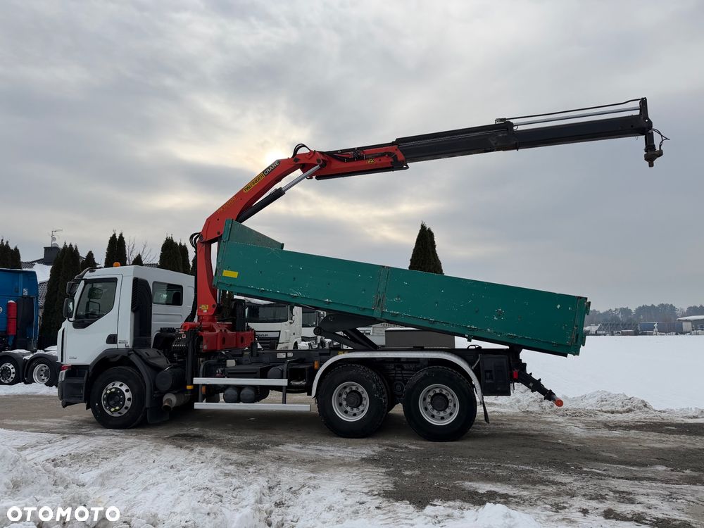 Renault PREMIUM LANDER 380 DXI 6X4 // DŹWIG HDS PALFINGER PK15500 RADIO PILOT // - 6