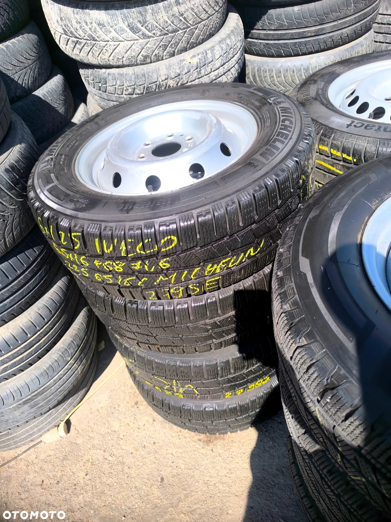 6x125 Felgi Stalowe Stal 16C 16 C Koła Zimowe Zima IVECO DAILY II 2 III 3 IV 4 eDAILY EV 8mm Legnica ALU-RAD 225/65 23r. - 2