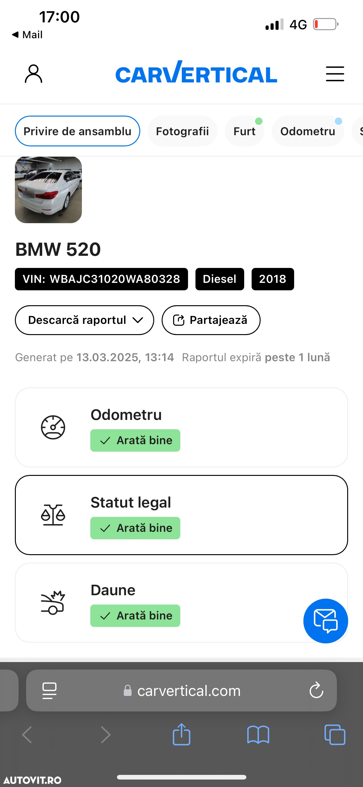 BMW Seria 5 520d AT - 7