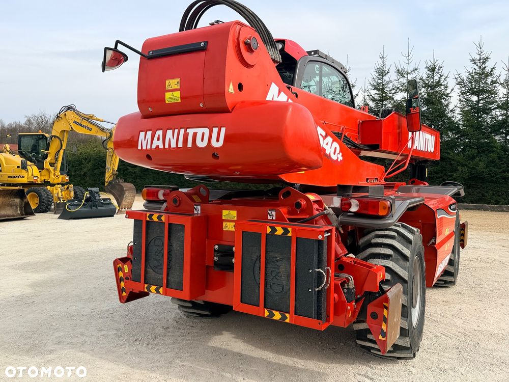 Manitou Ładowarka teleskopowa MANITOU ROTO Mrt 2540 + Privilage 360° obrotowa 2150 2550 1840 PILOT sterowania Kosz Widły manitka silnik Mercedes 2015r Wciagarka dźwig 1 właściciel KLIMA serwisowana Merlo - 38