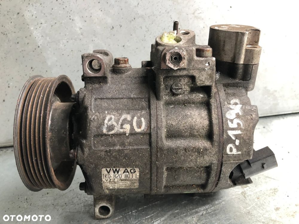 P-1596 . Kompresor Sprężarka Klimatyzacji 6PK 1K0820803L VW GOLF V AUDI A3 8P 2.0 Benz - Wysyłka