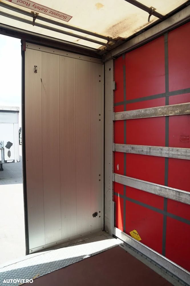 Schmitz Cargobull CORTINĂ / AXĂ RIDICATĂ / ACOPERIȘ RIDICAT / CONTENIER PENTRU PALEȚI - 21