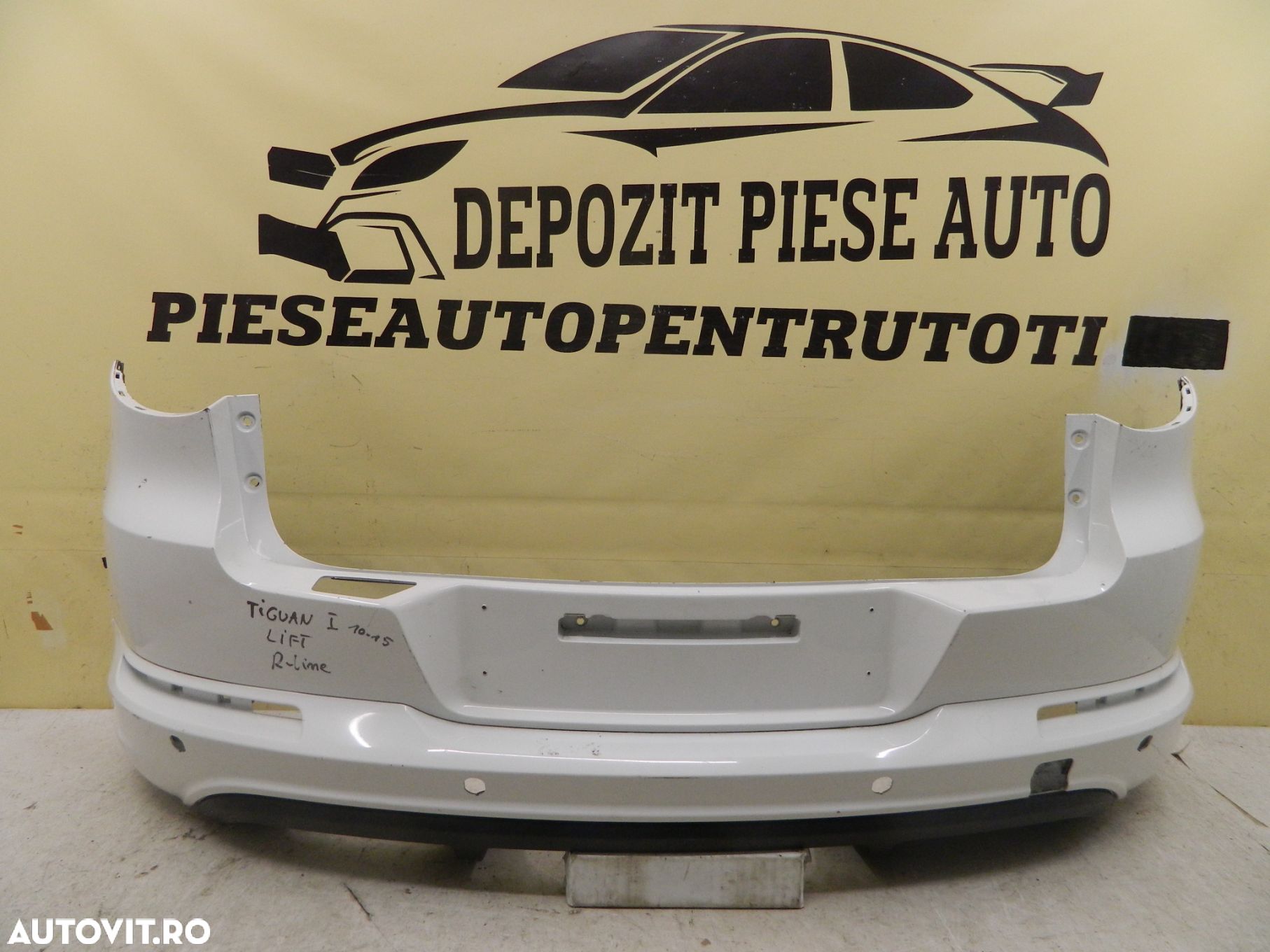 Bara spate VW Tiguan 1 R-Line, 2007, 2008, 209, 2010, 2011, cod origine 5N0807421. - 1