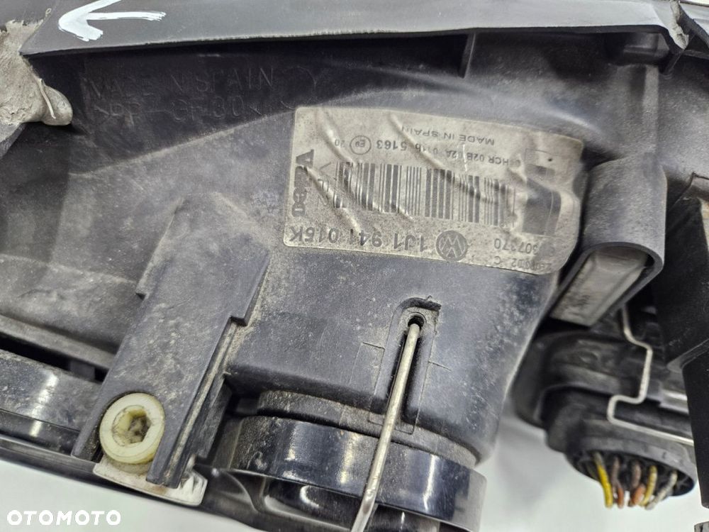 Lampa VW Golf IV 4 97-06r. lewa przednia lewy przód oryginalna halogen przeciwmgielny 1J1941015K - 10