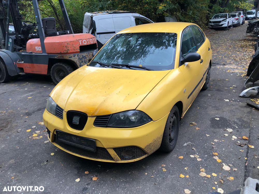 Dezmembrez Seat Ibiza 6L facelift 2007 galben 1,4 TDI cod BNV - 7