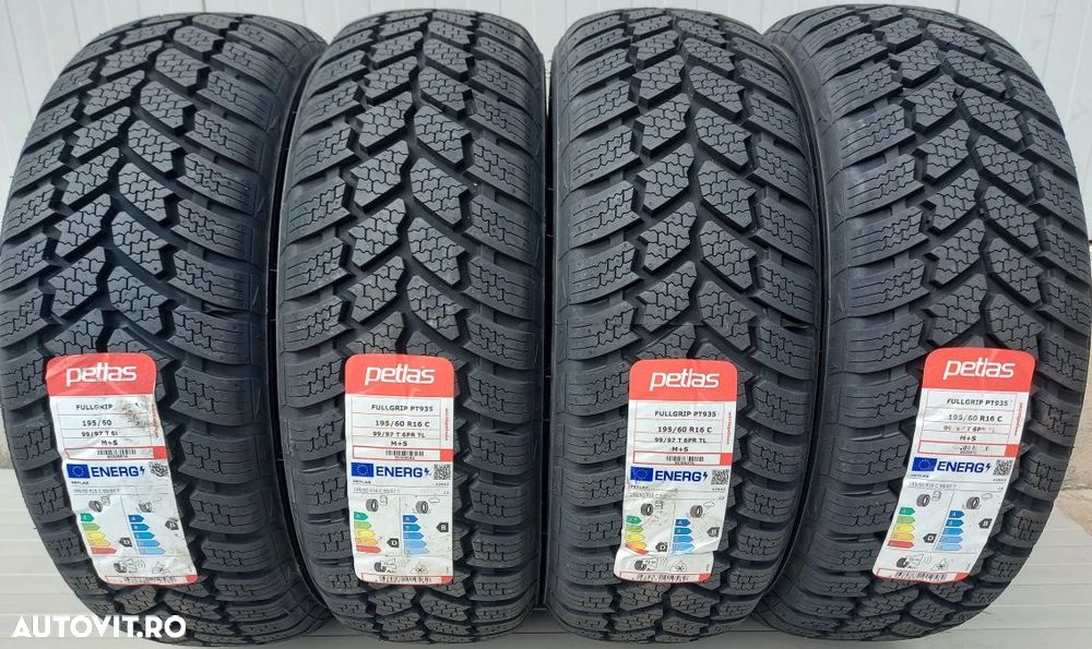 195/60 R16C, 99T, PETLAS PT935, Anvelope de iarna M+S - 1