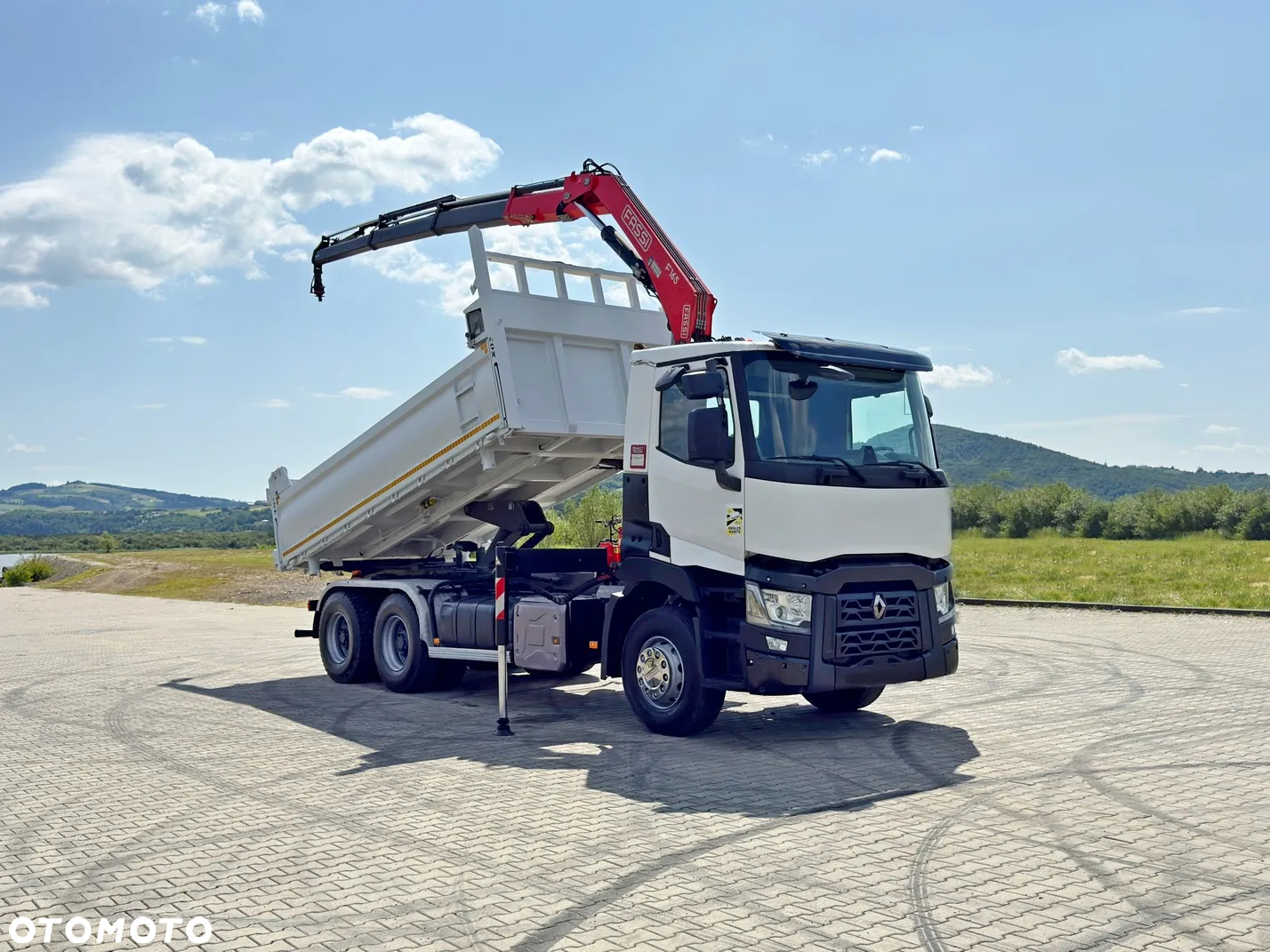 Renault C 430 * WYWROTKA 5,20 m * FASSI F165A.0.23 + PILOT / 6x4 - 2