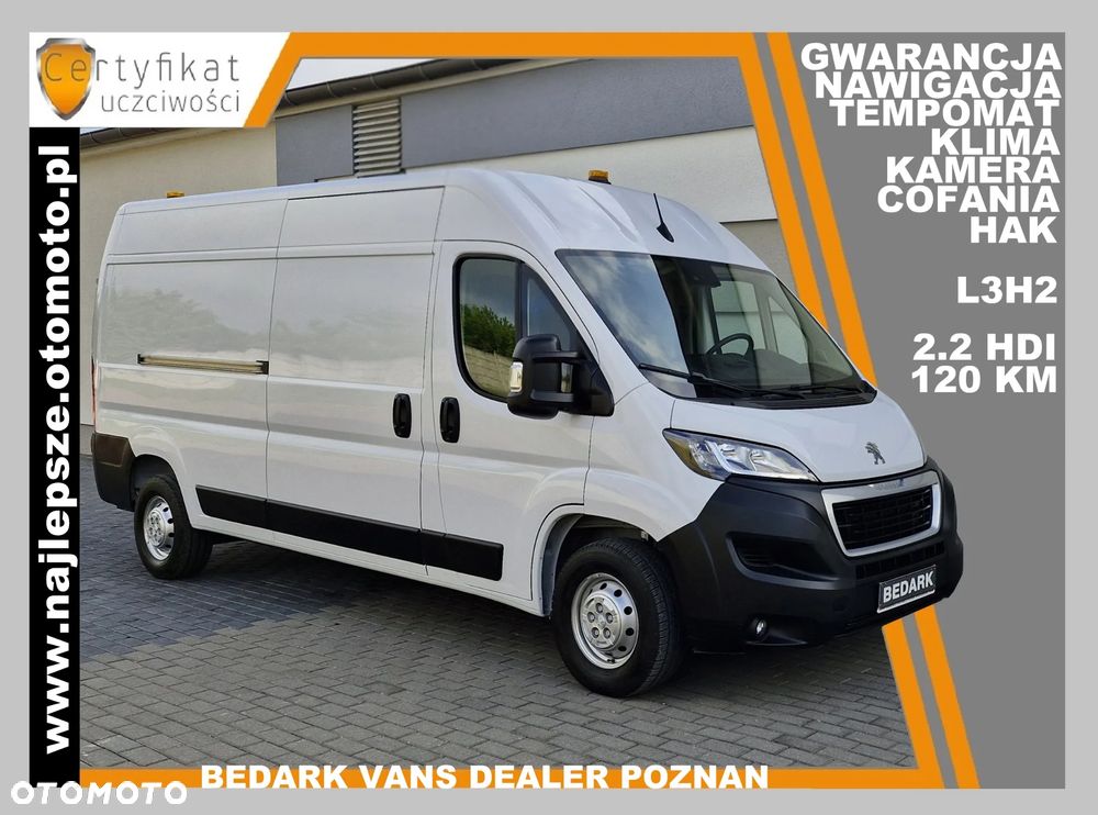 Peugeot Boxer, 2022 X, L3H2, Nawigacja, tempomat, hak, klima - 1